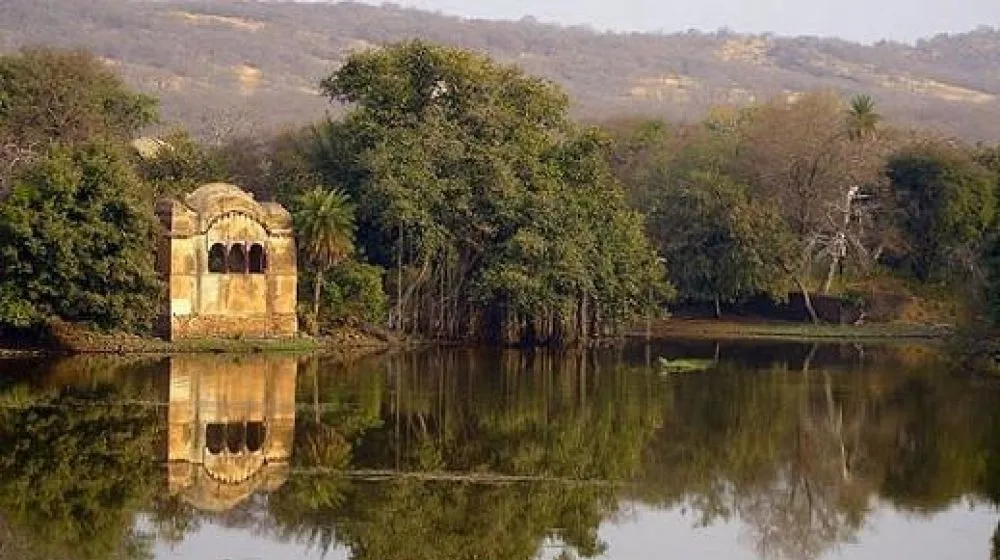 The Raj Bagh Ruins